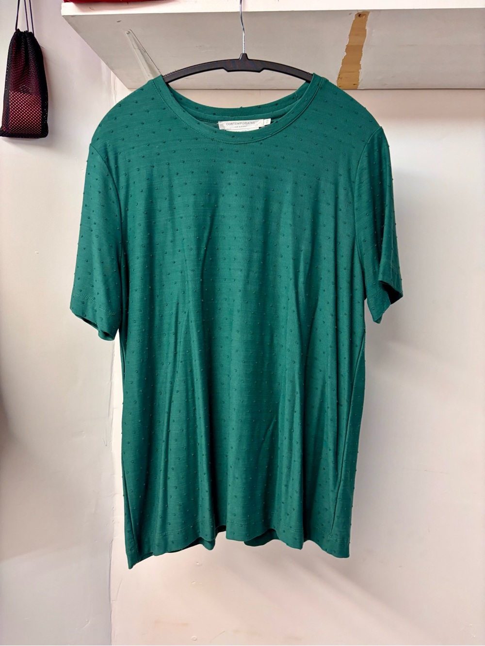 Simons Emerald Green Short Sleeve Crewneck Tee